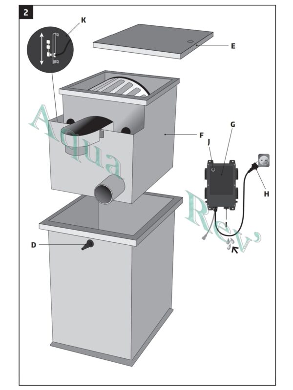 Filtre à tambour Combi PF20 schéma 2 Filtreau
