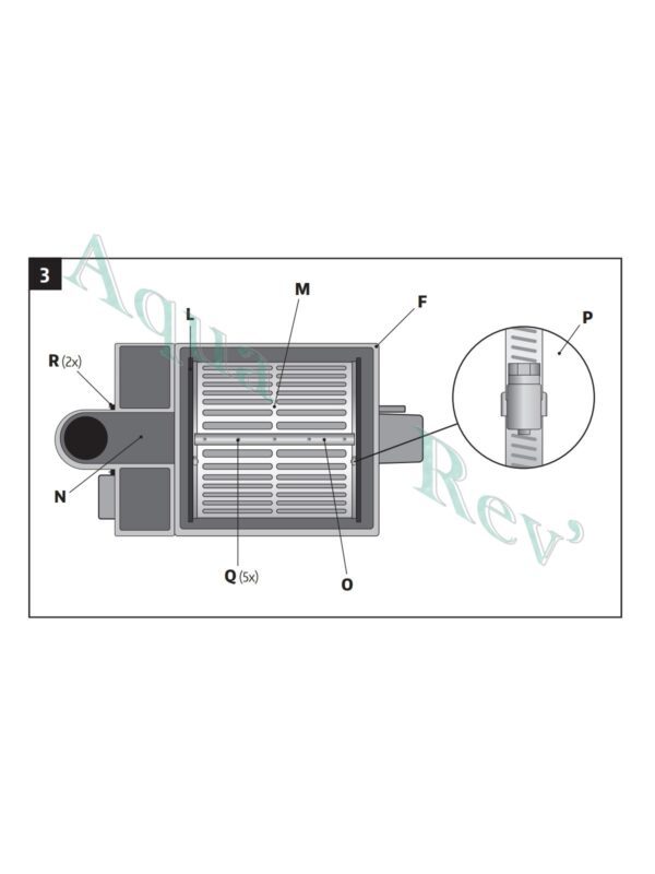 Filtre à tambour Combi PF20 schéma 3 Filtreau