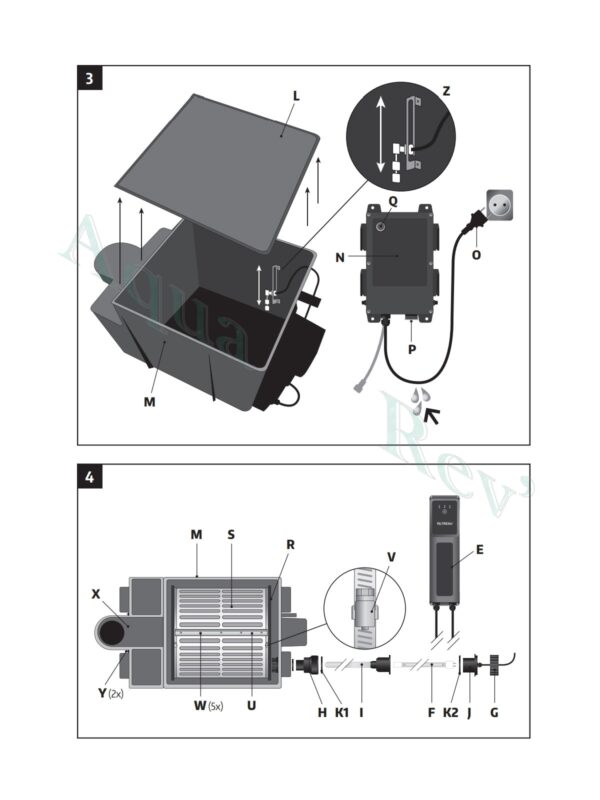 Filtre à tambour Super Mini Drum montage2 Filtreau
