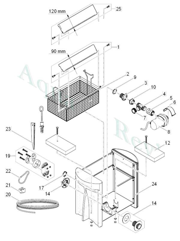 Skimmer 260 Oase plan