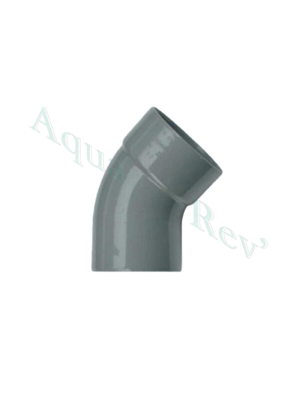 coude 45° MF PVC évacuation