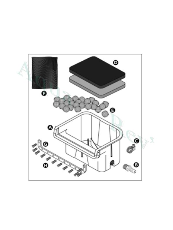filtre à lame d'eau éléments - SuperFish
